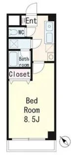 ロイヤル白楽【4階】の間取り