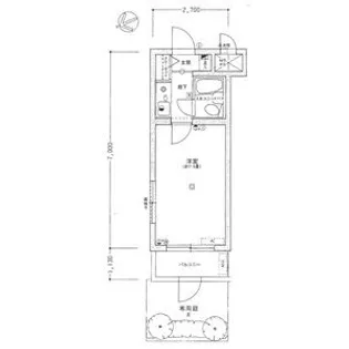 ライオンズマンション江古田第3【101号室】の間取り