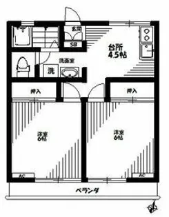 レマンハイツおゆみ野【1階】の間取り