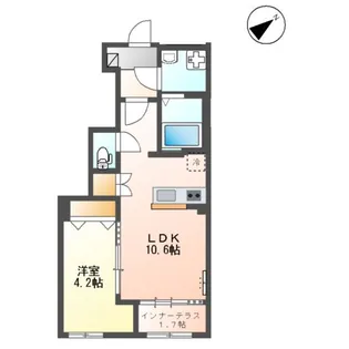 ISOLA【1階】の間取り