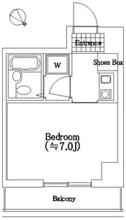 ランデージ東雪ヶ谷【4階】の間取り
