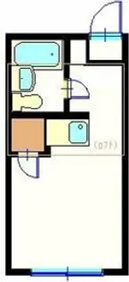 プラザベルヴュー【202号室】の間取り