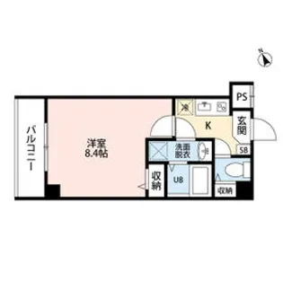 K RESIDENCE 柏【406号室】の間取り