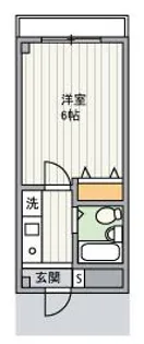 第77シンエイビル【3階】の間取り