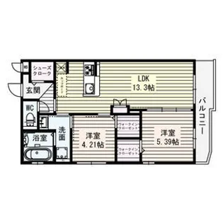 グローコートVII【1階】の間取り