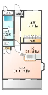 けやきガーデンプレイス【2階】の間取り