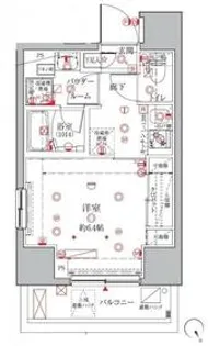 クレイシアIDZ三田【5階】の間取り