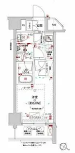クラリッサ大通り公園【10階】の間取り