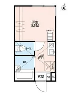 エーデル横浜戸部【1階】の間取り