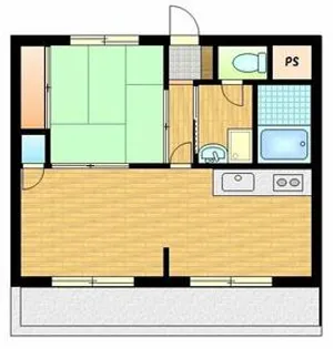 ユトリロ曙【4-C号室】の間取り