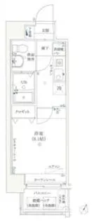リクレイシア八丁畷【3階】の間取り