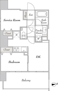 東京都新宿区市谷薬王寺町【マンション】の外観