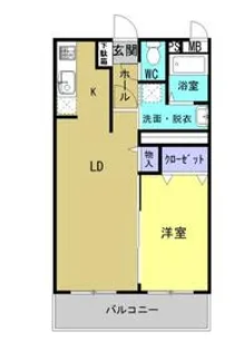 ユーミーベル【3階】の間取り