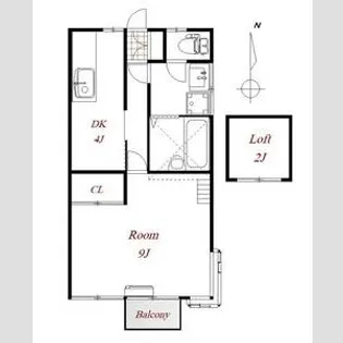 グランレーヴ【2階】の間取り