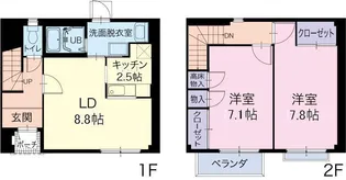elysion【1階】の間取り