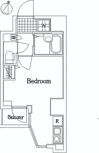 ミリオンプラザ目黒駅前【3階】の間取り