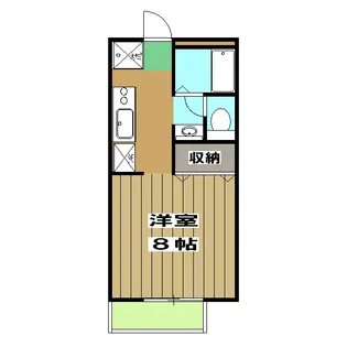 フォーブルTANAKAⅡ【108号室】の間取り