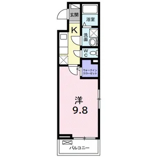 ブランノワレ【2階】の間取り