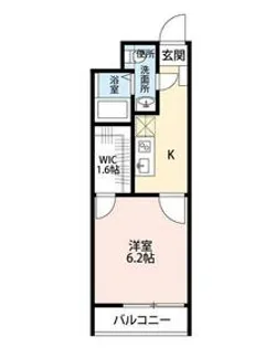 グランクオール西馬込【2階】の間取り