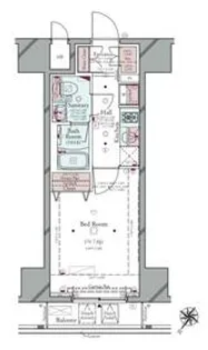 コンシェリア KAWASAKI MASTER’S VILLA【10階】の間取り