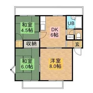 ラフィーネMAYU【0301号室】の間取り