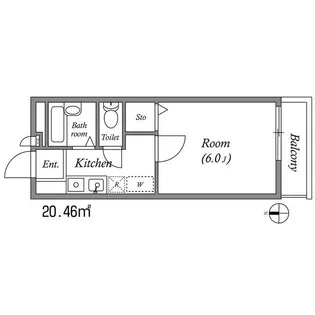 プレミアメゾン小野原東【1階】の間取り