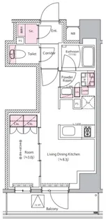 SYFORME NEXT MUKOJIMA【3階】の間取り