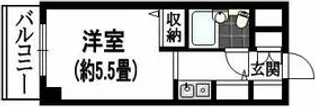 ジョイフル浦和仲町【7階】の間取り