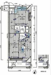 メインステージ横濱黄金町【6階】の間取り
