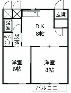 太田マンション【203号室】の間取り