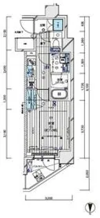 メインステージ白金Ⅱ【7階】の間取り