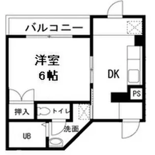 プランドール【4階】の間取り