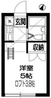 クオーレ【1階】の間取り