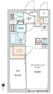 ラヴィエール羽田スカイゲート【3階】の間取り