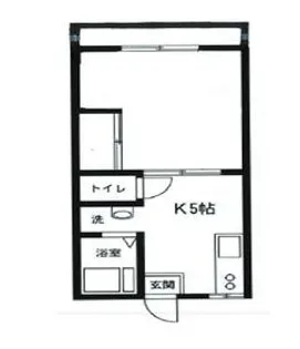 パークサイドハイツ Ⅰ【201号室】の間取り
