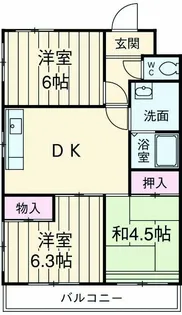 第5小池ビル【3階】の間取り