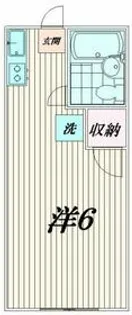 レジデンス西馬込【2階】の間取り