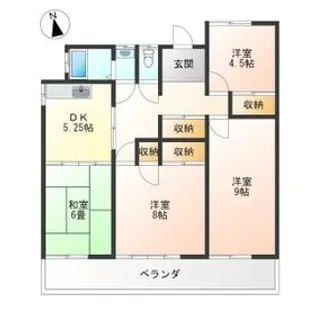 PFC HOME BUILDER【202号室】の間取り
