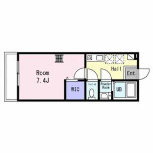 シュガール御所山TWO【2階】の間取り