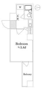 日神パレステージ南池袋【9階】の間取り