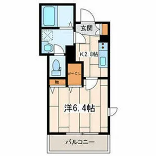 メゾン・ド・ベル【3階】の間取り