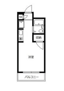 ヴェルドミール【212号室】の間取り