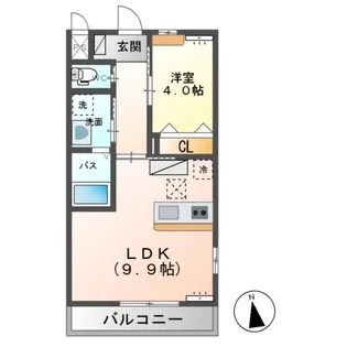 アリエッタ しもつけ【1階】の間取り