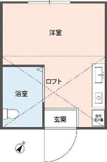 ヴィラ世田谷【1階】の間取り