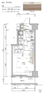 SYFORME KANNAIⅡ【5階】の間取り