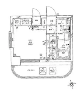 グリフィン横浜・天王町弐番館【9階】の間取り