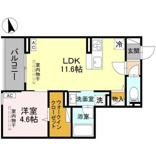 D-Radiante【3階】の間取り