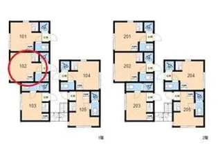 TOKYO β 大宮【1階】の間取り