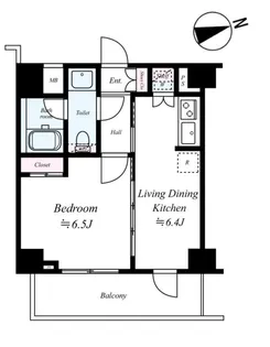 サンパレス駒込壱番館【316号室号室】の間取り