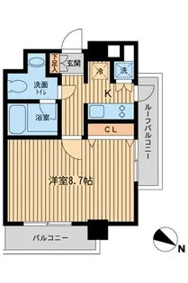 KDXレジデンス雪谷大塚【5階】の間取り